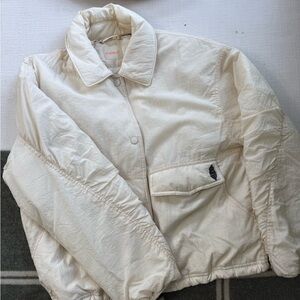 FP Movement by Free People Cream Puffer Jacket